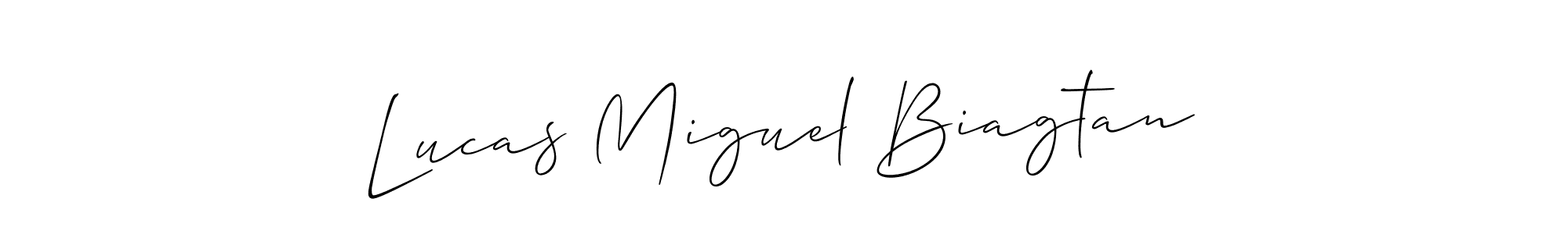 See photos of Lucas Miguel Biagtan official signature by Spectra . Check more albums & portfolios. Read reviews & check more about Allison_Script font. Lucas Miguel Biagtan signature style 2 images and pictures png