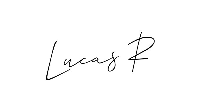 How to Draw Lucas R signature style? Allison_Script is a latest design signature styles for name Lucas R. Lucas R signature style 2 images and pictures png