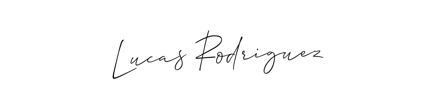 How to Draw Lucas Rodriguez signature style? Allison_Script is a latest design signature styles for name Lucas Rodriguez. Lucas Rodriguez signature style 2 images and pictures png