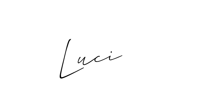 Similarly Allison_Script is the best handwritten signature design. Signature creator online .You can use it as an online autograph creator for name Luci   . Luci    signature style 2 images and pictures png