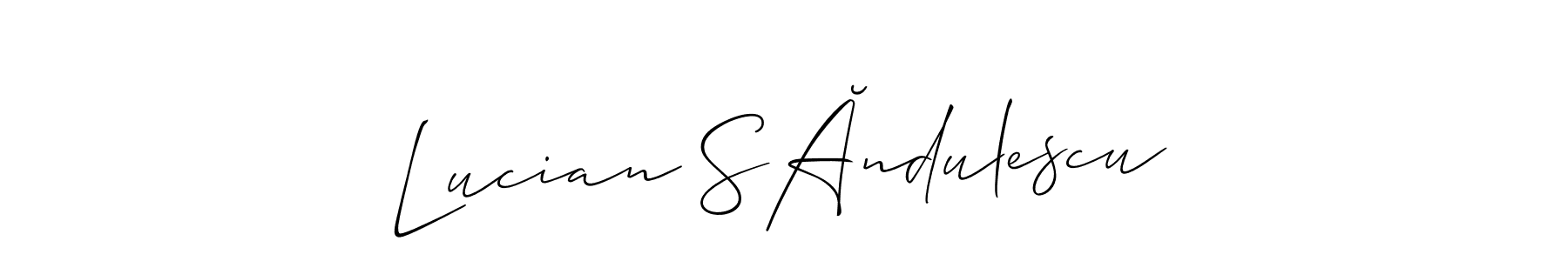 See photos of Lucian SĂndulescu official signature by Spectra . Check more albums & portfolios. Read reviews & check more about Allison_Script font. Lucian SĂndulescu signature style 2 images and pictures png