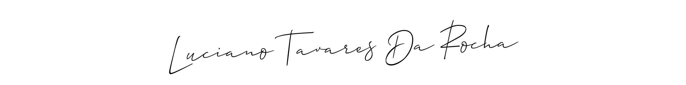 Make a short Luciano Tavares Da Rocha signature style. Manage your documents anywhere anytime using Allison_Script. Create and add eSignatures, submit forms, share and send files easily. Luciano Tavares Da Rocha signature style 2 images and pictures png
