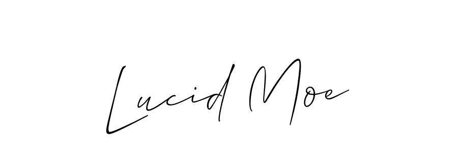 Here are the top 10 professional signature styles for the name Lucid Moe. These are the best autograph styles you can use for your name. Lucid Moe signature style 2 images and pictures png