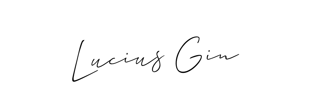 Similarly Allison_Script is the best handwritten signature design. Signature creator online .You can use it as an online autograph creator for name Lucius Gin. Lucius Gin signature style 2 images and pictures png