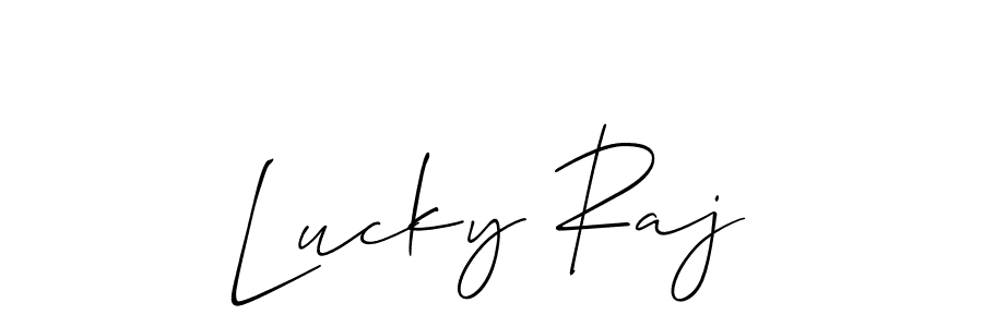 Once you've used our free online signature maker to create your best signature Allison_Script style, it's time to enjoy all of the benefits that Lucky Raj name signing documents. Lucky Raj signature style 2 images and pictures png