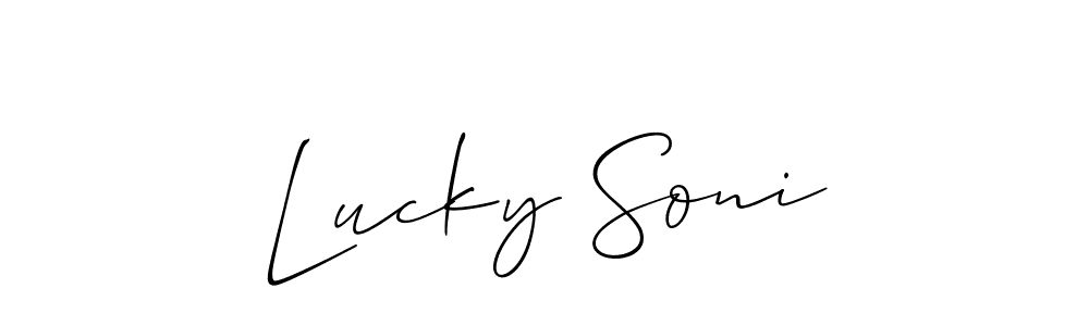See photos of Lucky Soni official signature by Spectra . Check more albums & portfolios. Read reviews & check more about Allison_Script font. Lucky Soni signature style 2 images and pictures png