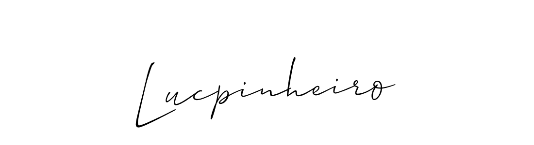 Once you've used our free online signature maker to create your best signature Allison_Script style, it's time to enjoy all of the benefits that Lucpinheiro name signing documents. Lucpinheiro signature style 2 images and pictures png