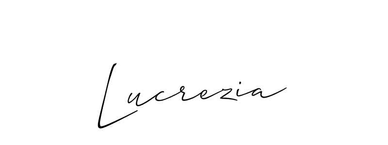 Check out images of Autograph of Lucrezia name. Actor Lucrezia Signature Style. Allison_Script is a professional sign style online. Lucrezia signature style 2 images and pictures png