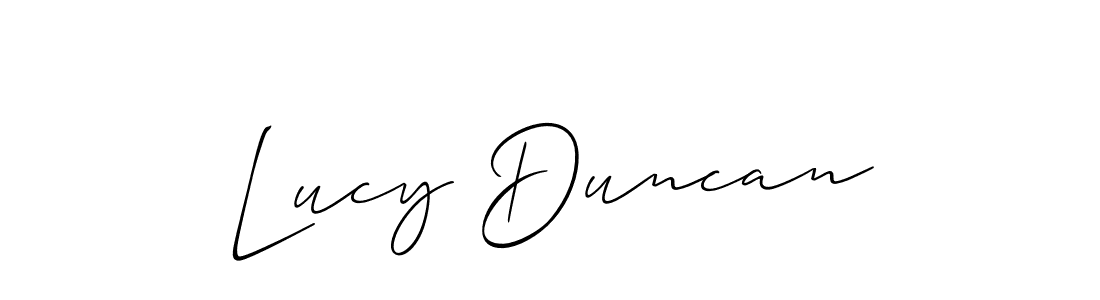 Make a beautiful signature design for name Lucy Duncan. Use this online signature maker to create a handwritten signature for free. Lucy Duncan signature style 2 images and pictures png