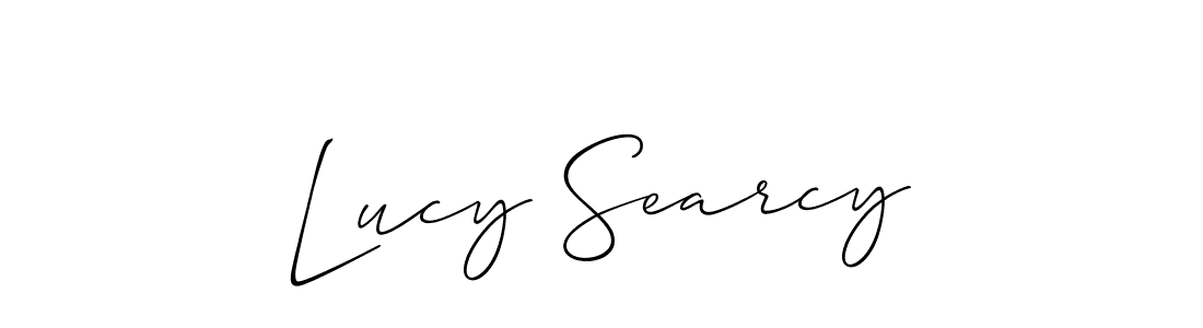 Here are the top 10 professional signature styles for the name Lucy Searcy. These are the best autograph styles you can use for your name. Lucy Searcy signature style 2 images and pictures png
