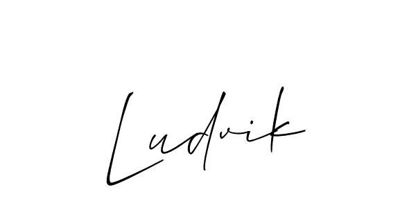 Similarly Allison_Script is the best handwritten signature design. Signature creator online .You can use it as an online autograph creator for name Ludvik. Ludvik signature style 2 images and pictures png