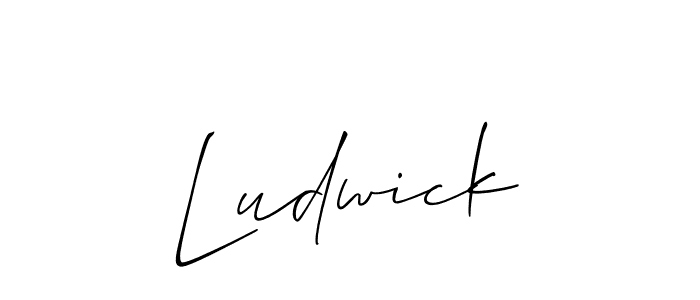 Similarly Allison_Script is the best handwritten signature design. Signature creator online .You can use it as an online autograph creator for name Ludwick. Ludwick signature style 2 images and pictures png