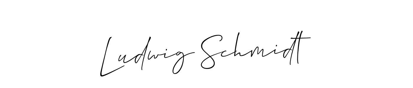 This is the best signature style for the Ludwig Schmidt name. Also you like these signature font (Allison_Script). Mix name signature. Ludwig Schmidt signature style 2 images and pictures png