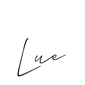 How to Draw Lue signature style? Allison_Script is a latest design signature styles for name Lue. Lue signature style 2 images and pictures png