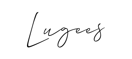 Give your name Lugees an exquisite flair with the Allison_Script script font. Ideal for contracts, resumes, and formal letterheads. Lugees signature style 2 images and pictures png