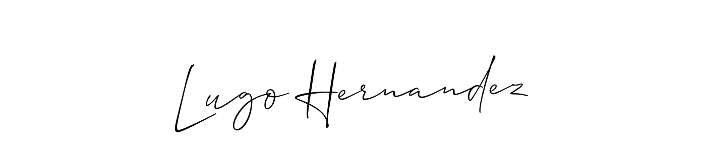 Once you've used our free online signature maker to create your best signature Allison_Script style, it's time to enjoy all of the benefits that Lugo Hernandez name signing documents. Lugo Hernandez signature style 2 images and pictures png