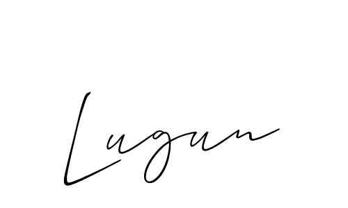 Once you've used our free online signature maker to create your best signature Allison_Script style, it's time to enjoy all of the benefits that Lugun name signing documents. Lugun signature style 2 images and pictures png