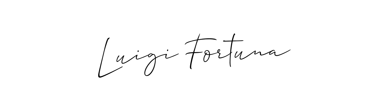 Check out images of Autograph of Luigi Fortuna name. Actor Luigi Fortuna Signature Style. Allison_Script is a professional sign style online. Luigi Fortuna signature style 2 images and pictures png