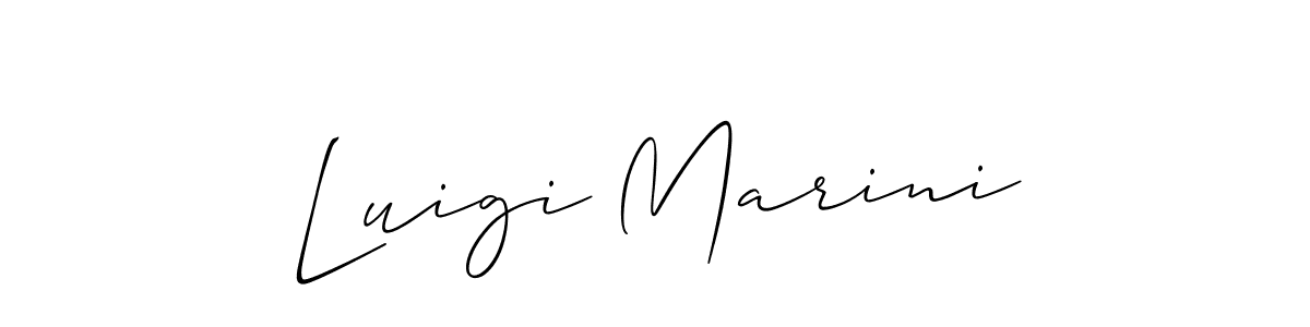 Also we have Luigi Marini name is the best signature style. Create professional handwritten signature collection using Allison_Script autograph style. Luigi Marini signature style 2 images and pictures png