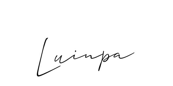 Check out images of Autograph of Luinpa name. Actor Luinpa Signature Style. Allison_Script is a professional sign style online. Luinpa signature style 2 images and pictures png