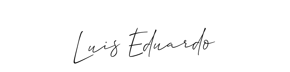 Check out images of Autograph of Luis Eduardo name. Actor Luis Eduardo Signature Style. Allison_Script is a professional sign style online. Luis Eduardo signature style 2 images and pictures png