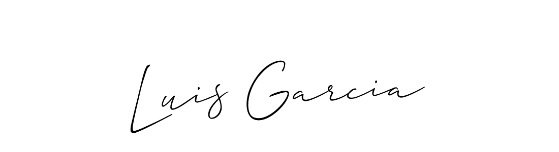 Once you've used our free online signature maker to create your best signature Allison_Script style, it's time to enjoy all of the benefits that Luis Garcia name signing documents. Luis Garcia signature style 2 images and pictures png