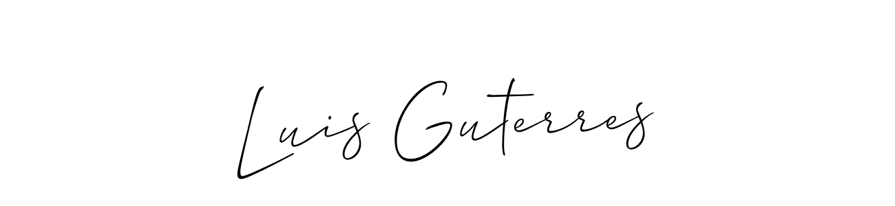 Once you've used our free online signature maker to create your best signature Allison_Script style, it's time to enjoy all of the benefits that Luis Guterres name signing documents. Luis Guterres signature style 2 images and pictures png