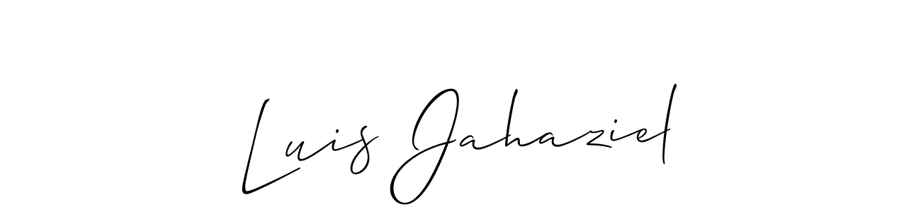 You can use this online signature creator to create a handwritten signature for the name Luis Jahaziel. This is the best online autograph maker. Luis Jahaziel signature style 2 images and pictures png