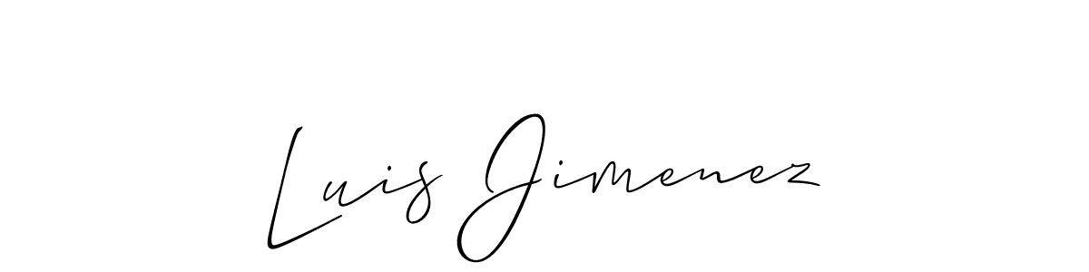 Make a beautiful signature design for name Luis Jimenez. Use this online signature maker to create a handwritten signature for free. Luis Jimenez signature style 2 images and pictures png