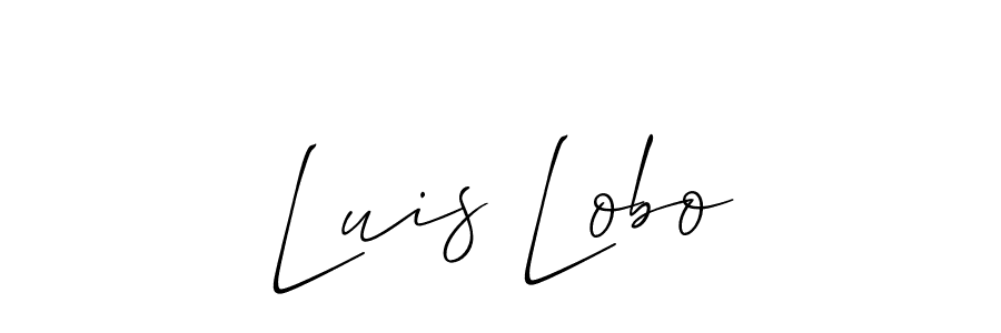 Make a beautiful signature design for name Luis Lobo. Use this online signature maker to create a handwritten signature for free. Luis Lobo signature style 2 images and pictures png