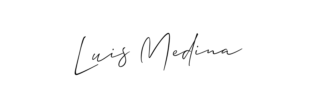 Check out images of Autograph of Luis Medina name. Actor Luis Medina Signature Style. Allison_Script is a professional sign style online. Luis Medina signature style 2 images and pictures png