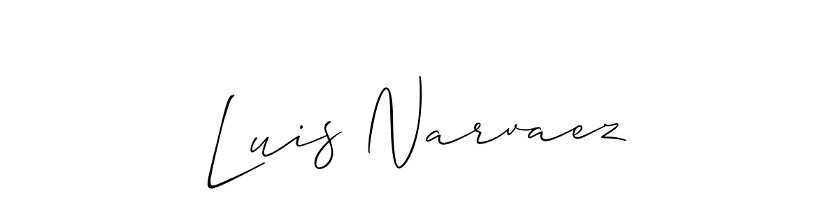 Similarly Allison_Script is the best handwritten signature design. Signature creator online .You can use it as an online autograph creator for name Luis Narvaez. Luis Narvaez signature style 2 images and pictures png