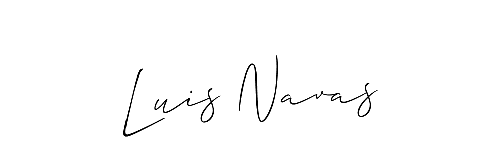Similarly Allison_Script is the best handwritten signature design. Signature creator online .You can use it as an online autograph creator for name Luis Navas. Luis Navas signature style 2 images and pictures png