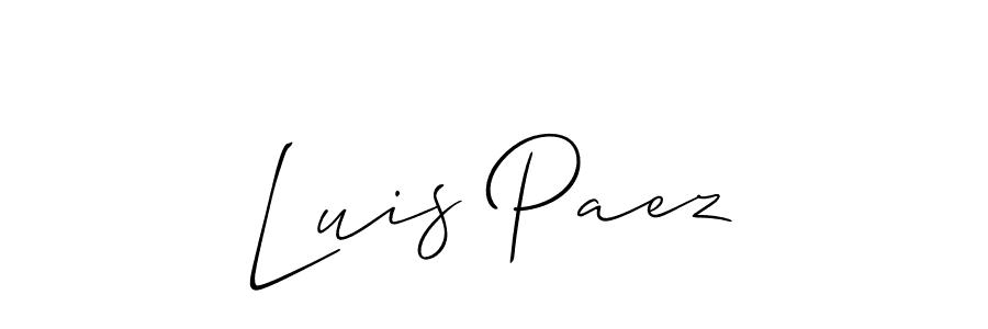 Make a beautiful signature design for name Luis Paez. Use this online signature maker to create a handwritten signature for free. Luis Paez signature style 2 images and pictures png