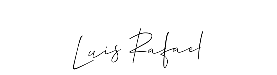 How to Draw Luis Rafael signature style? Allison_Script is a latest design signature styles for name Luis Rafael. Luis Rafael signature style 2 images and pictures png