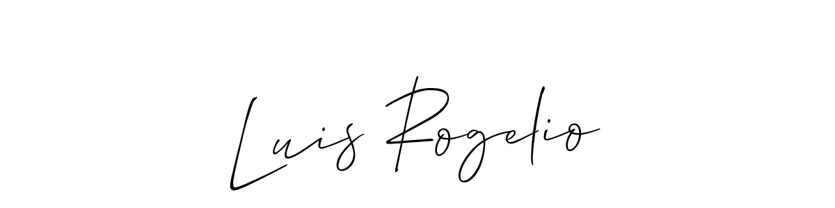 Make a beautiful signature design for name Luis Rogelio. Use this online signature maker to create a handwritten signature for free. Luis Rogelio signature style 2 images and pictures png