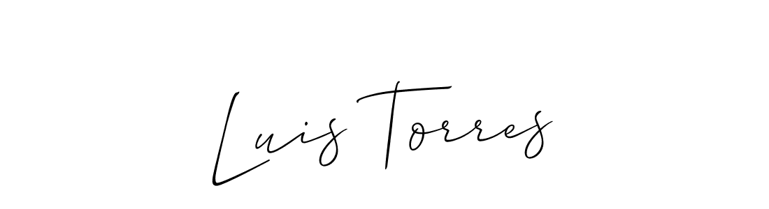 Check out images of Autograph of Luis Torres name. Actor Luis Torres Signature Style. Allison_Script is a professional sign style online. Luis Torres signature style 2 images and pictures png