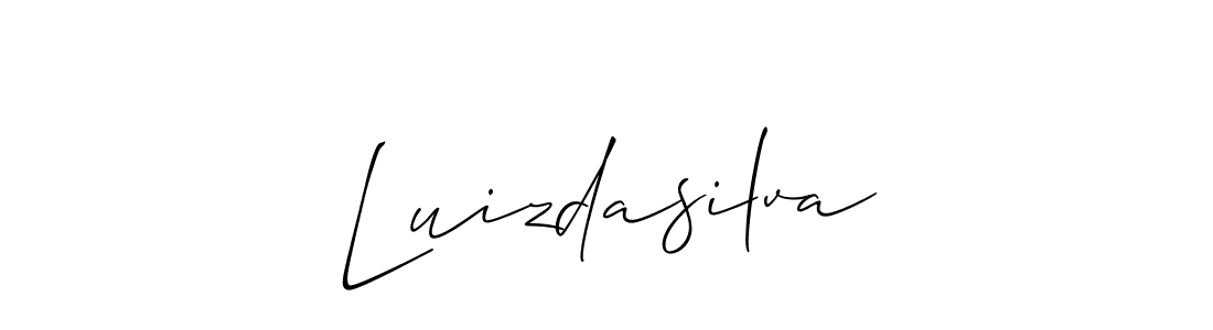 Luizdasilva stylish signature style. Best Handwritten Sign (Allison_Script) for my name. Handwritten Signature Collection Ideas for my name Luizdasilva. Luizdasilva signature style 2 images and pictures png