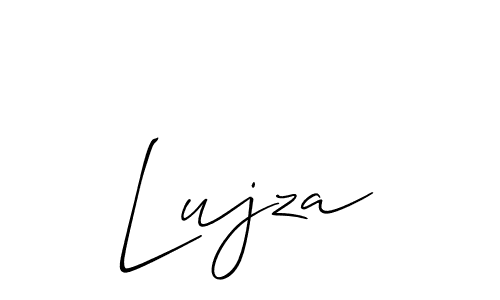 Make a beautiful signature design for name Lujza. Use this online signature maker to create a handwritten signature for free. Lujza signature style 2 images and pictures png