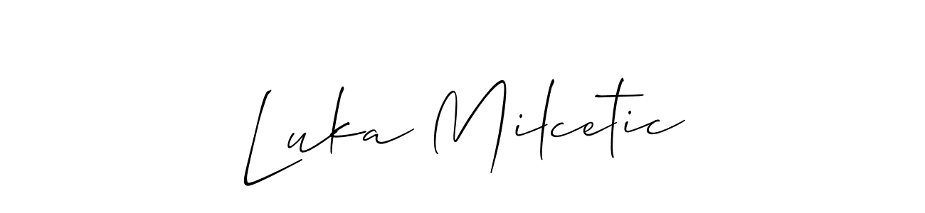 Here are the top 10 professional signature styles for the name Luka Milcetic. These are the best autograph styles you can use for your name. Luka Milcetic signature style 2 images and pictures png