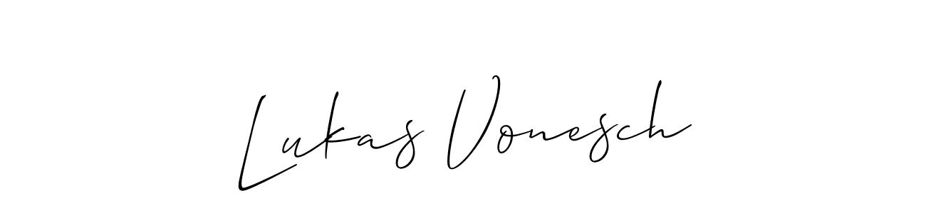 Similarly Allison_Script is the best handwritten signature design. Signature creator online .You can use it as an online autograph creator for name Lukas Vonesch. Lukas Vonesch signature style 2 images and pictures png
