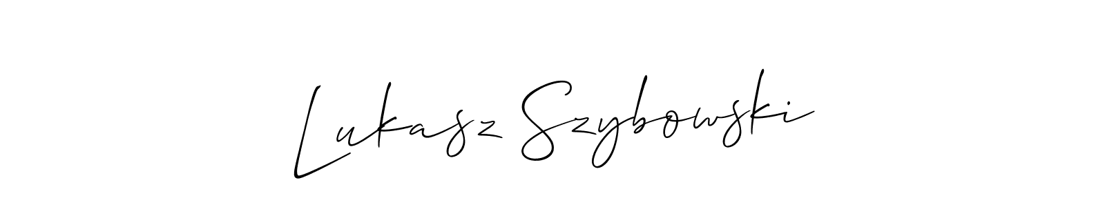 Here are the top 10 professional signature styles for the name Lukasz Szybowski. These are the best autograph styles you can use for your name. Lukasz Szybowski signature style 2 images and pictures png