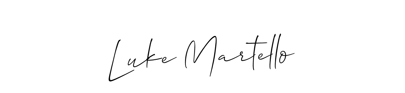 Similarly Allison_Script is the best handwritten signature design. Signature creator online .You can use it as an online autograph creator for name Luke Martello. Luke Martello signature style 2 images and pictures png