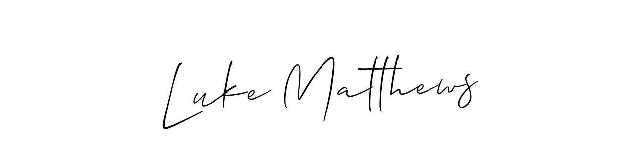 How to Draw Luke Matthews signature style? Allison_Script is a latest design signature styles for name Luke Matthews. Luke Matthews signature style 2 images and pictures png