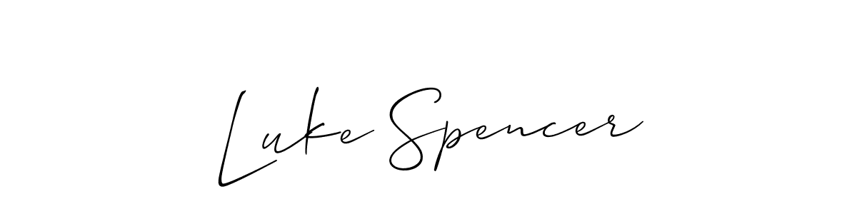 Make a beautiful signature design for name Luke Spencer. Use this online signature maker to create a handwritten signature for free. Luke Spencer signature style 2 images and pictures png