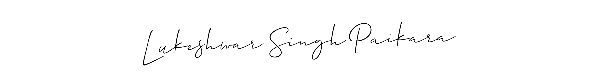 Make a beautiful signature design for name Lukeshwar Singh Paikara. Use this online signature maker to create a handwritten signature for free. Lukeshwar Singh Paikara signature style 2 images and pictures png