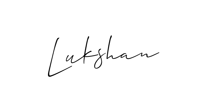 The best way (Allison_Script) to make a short signature is to pick only two or three words in your name. The name Lukshan include a total of six letters. For converting this name. Lukshan signature style 2 images and pictures png