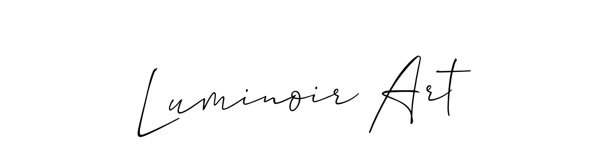 Make a beautiful signature design for name Luminoir Art. Use this online signature maker to create a handwritten signature for free. Luminoir Art signature style 2 images and pictures png