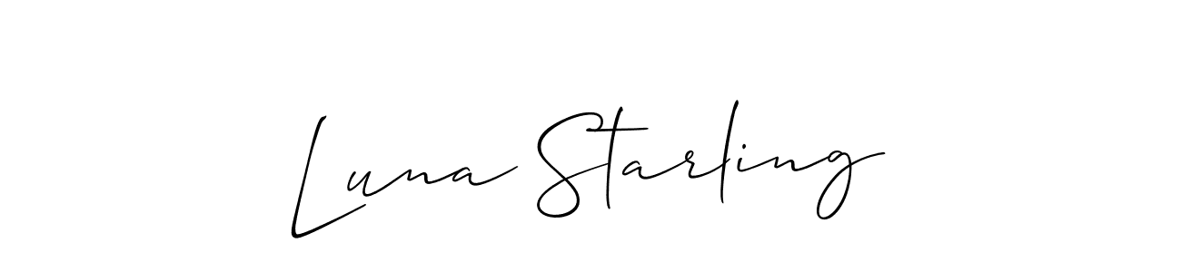 You can use this online signature creator to create a handwritten signature for the name Luna Starling. This is the best online autograph maker. Luna Starling signature style 2 images and pictures png