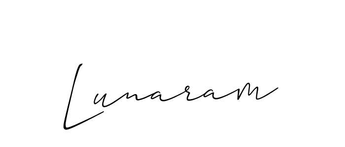 Similarly Allison_Script is the best handwritten signature design. Signature creator online .You can use it as an online autograph creator for name Lunaram. Lunaram signature style 2 images and pictures png